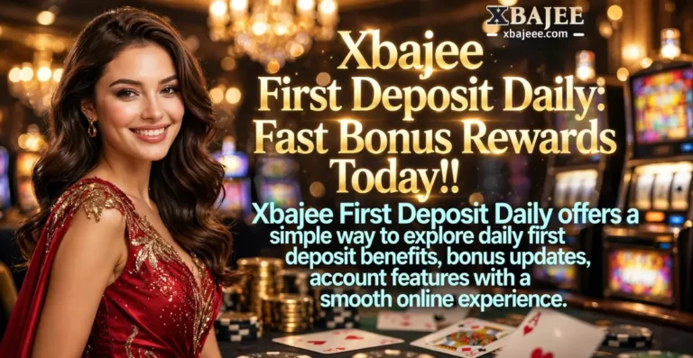 XBajee First Deposit Daily