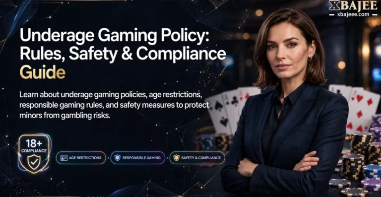Xbajee App Underage Gaming Policy